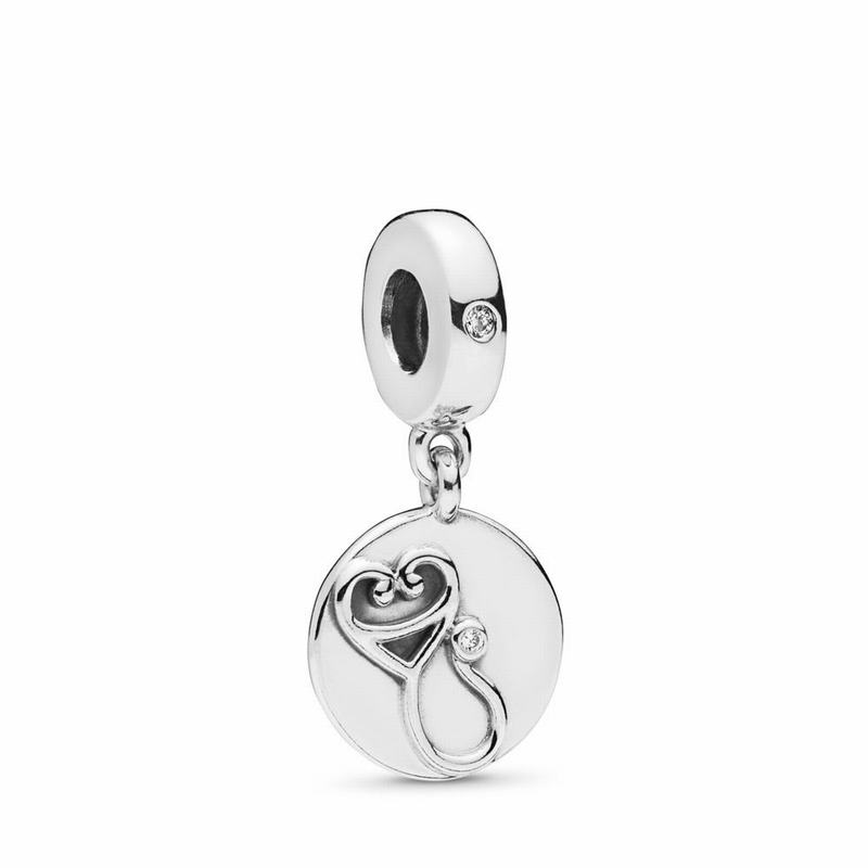 Pandora Australia Dazzling Stethoscope Dangle Charm - Sterling Silver | USLEGY832